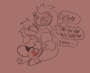 Cut Deeper for Daddy by weirdpuppy