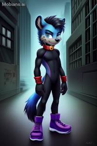 Eddie the Hyena (Ai) by 2BIT