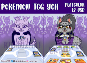 POKEMON TCG YCH by Kibanz