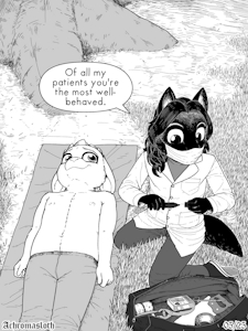 This may hurt. by Achromasloth