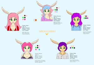 ALL MY OCs! by PsycoDraws