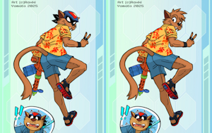 Swat Kats Songkran 2025 by RaxkiYamato