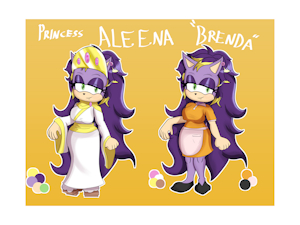Prencess Aleena "Brenda" by ChaosSonic1
