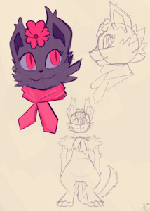 Ref Sheet (Cqill) by KoffeeCake