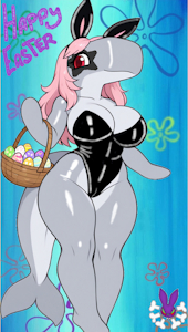 Happy Easter From Ruby by KINGandQUEENofEPIOKS