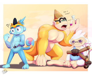 Ape-ril surprise 🍌 by SpectrumKecleon