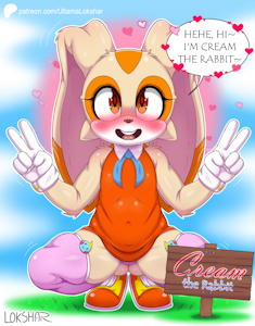 Cream the Rabbit! by UltamaLokshar