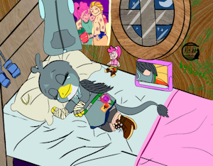 Goodnight Gabby by Dcatkuro