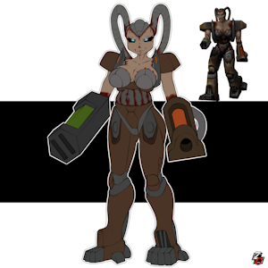 Black Widow Guard by Zcomic