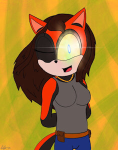 Totally Normal Fox by CrazyFlufferHusky