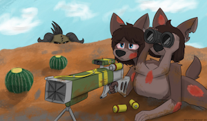 Sniping in the Mojave by notmypornaccount
