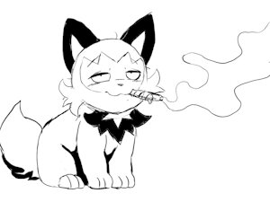 Sketch 344 - Sprigatito by WinickLim