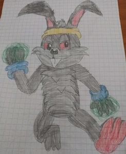 Evil Jazz drawing by SpyrotheDragon2022