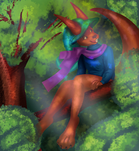 Young Rito's Glimpse by Koneharu