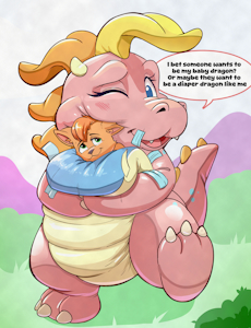Cassie the pamperdragon by KASTMI