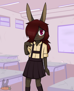 School bnuy by KassBB