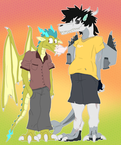 jerk x moron dynamic by Distempetor