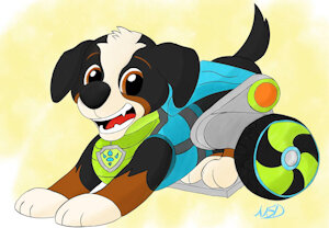 Rex! by mysidedeck