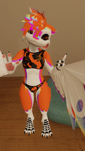 My custom textured kitavali by furryfluffywolf