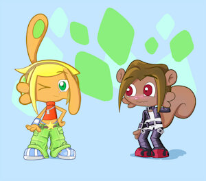 DJ Candy Supergroove and Ray by Ravvit