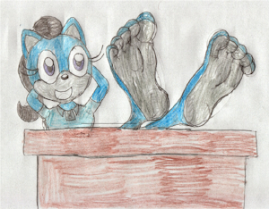 Nancy's Office Feet Remake by LouisEugenioJR1990