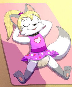 ellie chilling by BabySkye