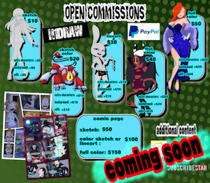 New commission prices starting in July 2025 by H1DRAW