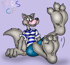 French Wolf Gir Paws by TheRedSkunk