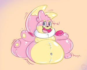 Bouncy Buizel by OverfedPets