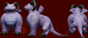 Neopets Artillery Minion Fan Model by TabbyKazuki