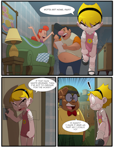 Mandy Uncensored - Page 15 - Running n' Tugging! by SilentSid1992