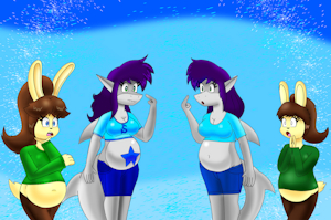 Saki and Chloe Generations by SeasideLemons