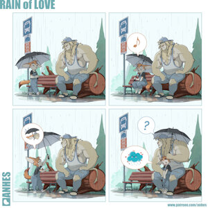 Rain of love by Anhes