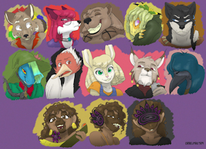 No evil charaters by Qunt
