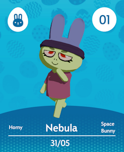 cute 3D model card by PolyGator 👽 by BunnyNebula