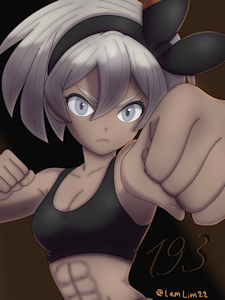 Bea (Pokemon) is ready for battle!! by LemLim22