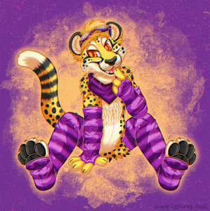 Cheetah Sockies by WienerDogWorks