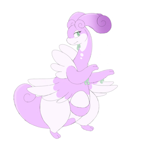 Clarice The Goodra by pinkbutterfree