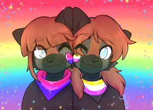 Ramzi and Raz Pride Icon by RaspberryWah
