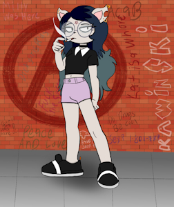 Claire Smoking by Kawinski