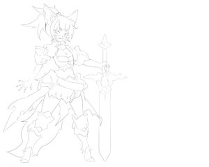 Roswell(Rose) T Starlight sketch by FuneralDirge