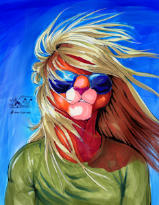 Atomic Cougar by zaverose