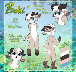 [COMM] Refsheet for Boki by Kaisarion