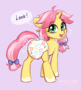 a little routine of one little girl by bloodymrr