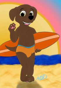 Surf's Up Zuma by mysidedeck