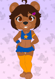 lil sara bear by joykill