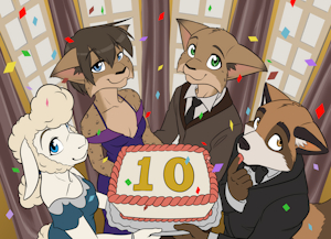 Happy 10 Years!!! by blackkitten