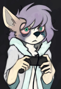 12 Hour Gamer Girl by MarsMiner