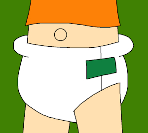 Napoleon's Diaper by ToonlandianFox2002