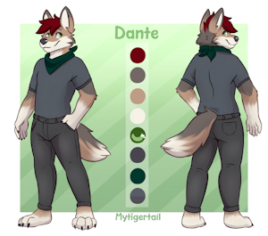 Ref. Sheet commission - Dante by Mytigertail